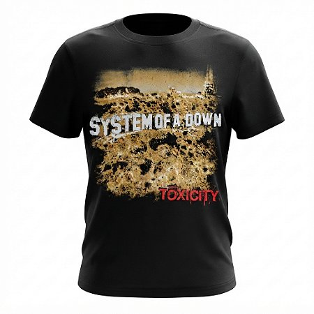 Camiseta Infantil System of a Down Toxicity Oficial