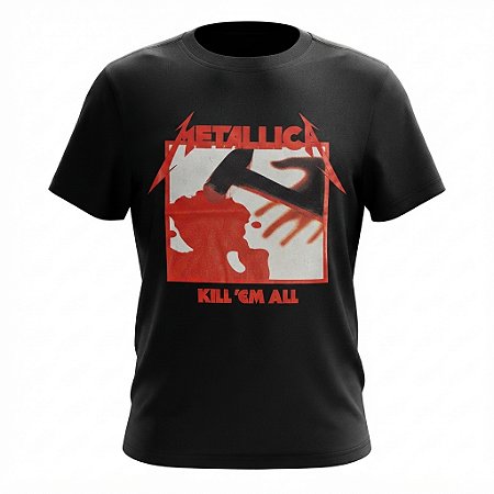 Camiseta Infantil Metallica Kill 'Em All Oficial