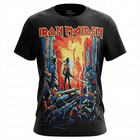 Camiseta Iron Maiden - Hell on Earth