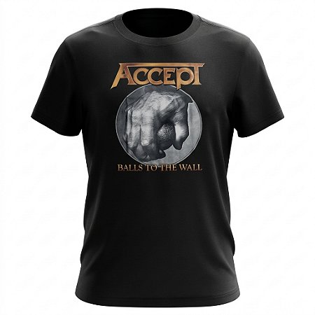 Camiseta Accept - Balls To The Wall