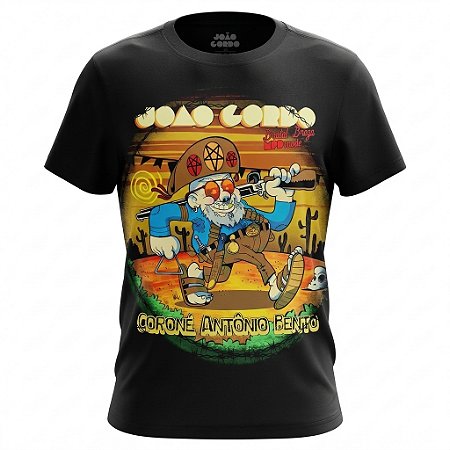 Camiseta Ratos De Porão - João Gordo Coroné Antonio Bento