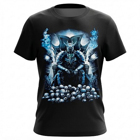 Camiseta Caveira - Hell Frozen