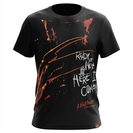Camiseta A Hora do Pesadelo - Freddy Krueger