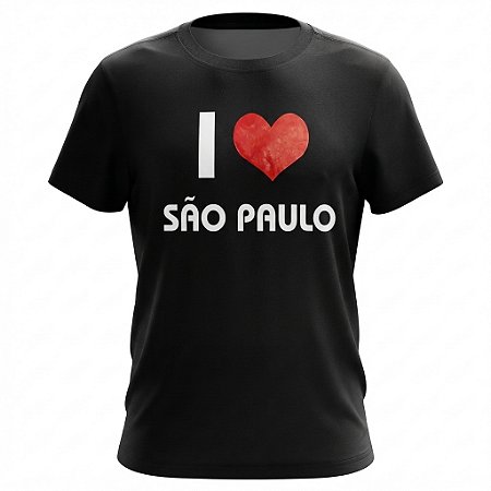 Camiseta I Love São Paulo