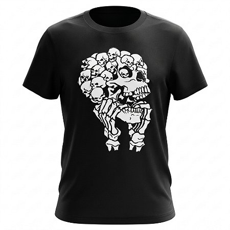 Camiseta Skull - Mini Caveiras