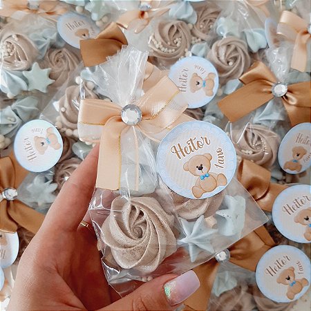 SAQUINHO 2 ROSETAS - SUSPIROGOURMET (PACOTE 10 UN)