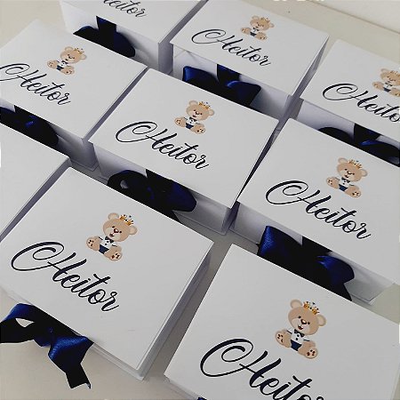 Caixa convite Dindos
