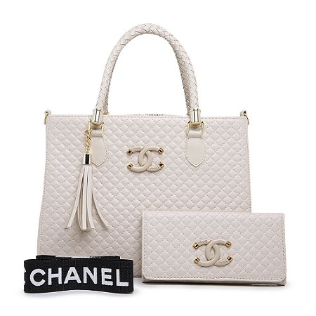 Kit Bolsa Chanel M + Carteira Promoção - De Luxo Modas Bolsas