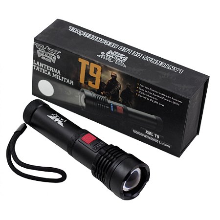 Lanterna Tática de Cabeça 1200 Lumens