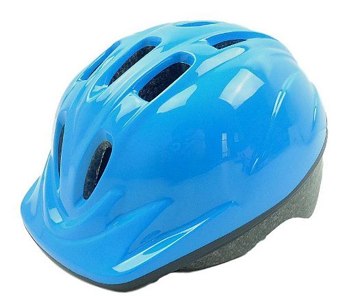 Capacete Bicicleta Infantil Kidzamo Cor Azul Para Meninos 4 à 8 anos 48-52cm