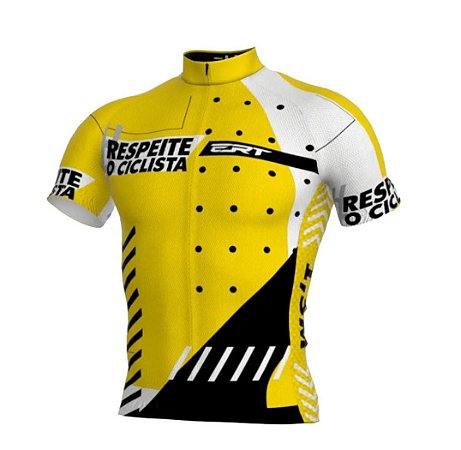 Camisa Ert Respeite o Ciclista Xtreme Dry Uv 50 Modelagem Race
