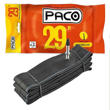 2x Câmaras De Ar 29 Bicicleta MTB Válvula Presta Bico Fino para Pneus 1.90 até 2.25