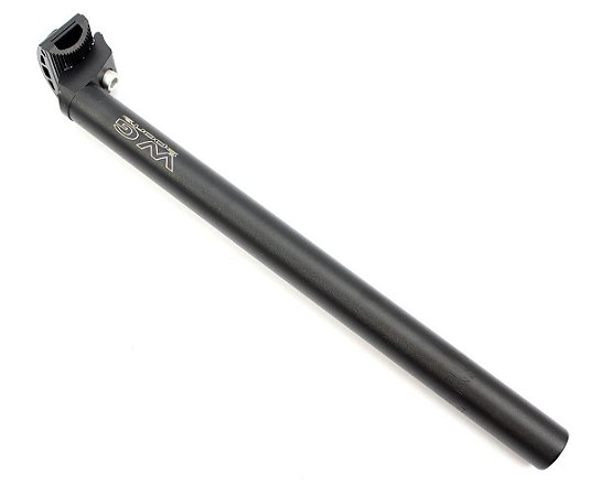 Canote Bicicleta MTB ou Speed WG Sports Alumínio 25.4x350mm Preto