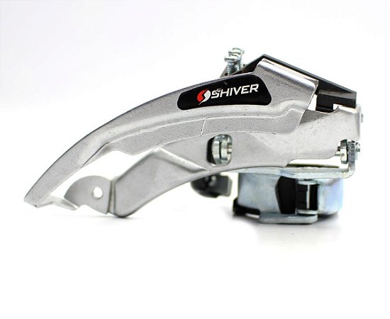 Cambio Dianteiro Shiver Dual Pull Index 31.8/34.9mm até 42D Cinza