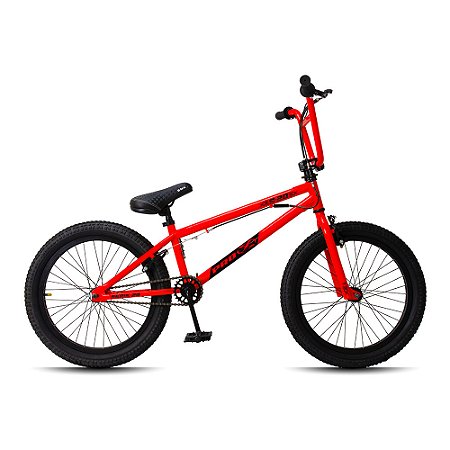 Bicicleta Aro 20 Bmx ProX Serie 20 Quadro Aço Guidão Hi-Ten