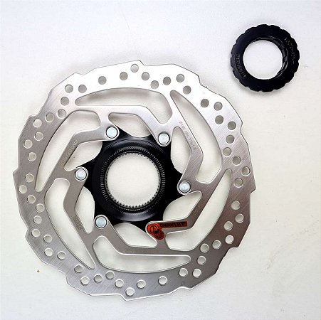Disco de Freio Rotor Shimano Altus Rt10 160mm Aço Inox Center Lock
