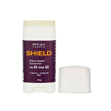 Protetor Solar Corporal Pinkcheeks Shield FPS 60 45 gramas em Bastão