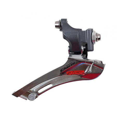 Cambio Dianteiro Shimano Claris 2400 8 Velocidades Braze-on Speed Road Sem Abraçadeira