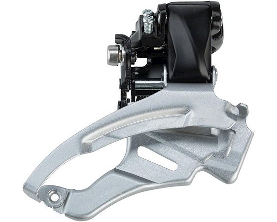 Cambio Dianteiro Shimano Altus M2000 34.9mm Abraçadeira Alta Dual Pull Preto