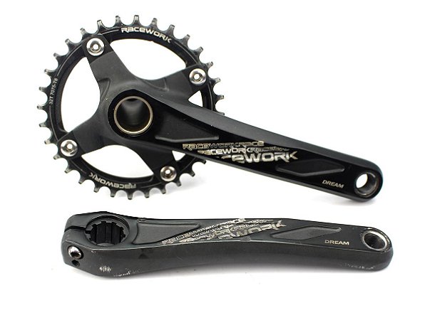 Pedivela MTB Race Work Integrado Zerado 32d Coroa 7075 175mm - USADO