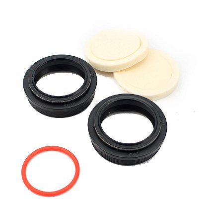 Par de Retentores Bicicleta Para Suspensões 34mm Raspador Oring