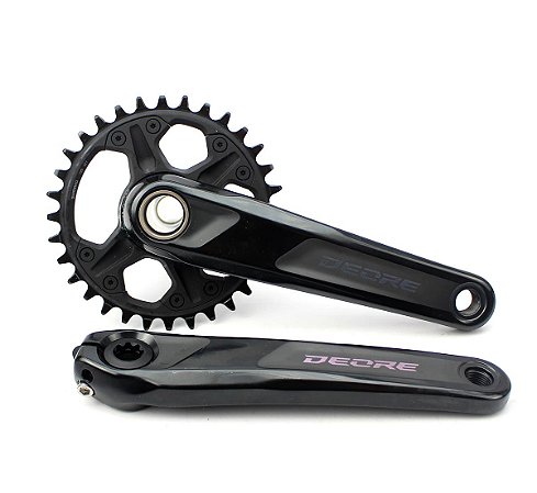 Pedivela Bicicleta Shimano Deore M6100 Com Coroa Única 32d 175mm