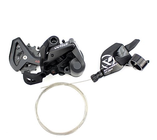 Kit Transmissão Absolute Wild ll 1x12v Passador Câmbio Alumínio