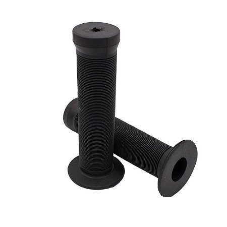 Monaplas Punho Bicicleta GTA Estilo BMX 132x22.2mm Emborrachada Preto