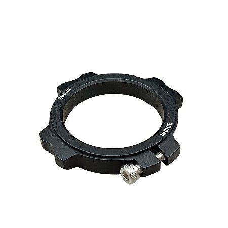 Espaçador Regulador ICTUS para pedivela BB30 Preto (Eixo de 30mm)