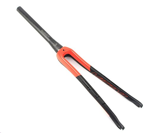 Garfo Bicicleta 700 Vicinitech Roubaix IV Carbono Tapared Laranja