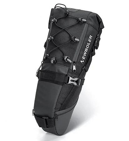 Bolsa de Selim Expansível até 10 litros ideal para cicloviagem