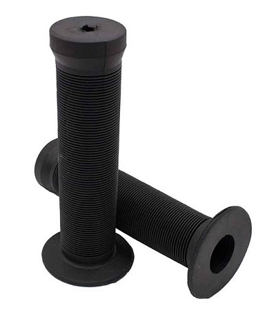 Manopla Gta Bicicleta Bmx 132mm Preta Luvinha Macia