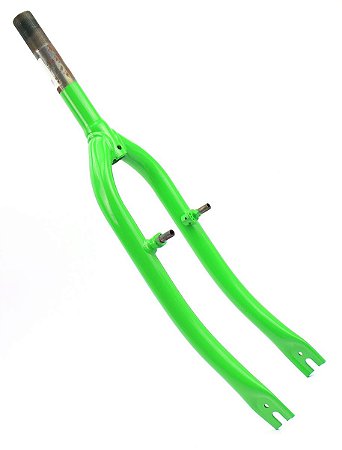 Garfo Bicicleta Aro 24 Verde em Aço Freio V-brake