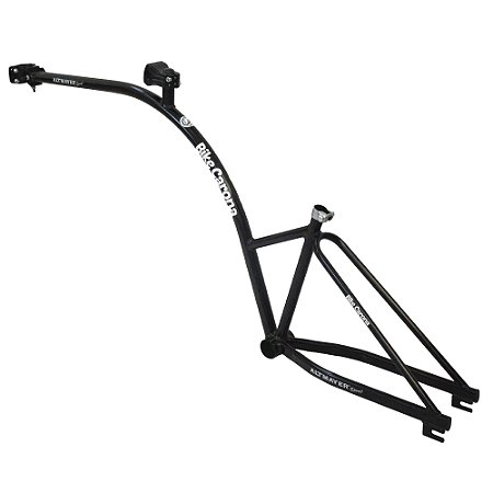 Quadro Bike Carona Aro 29 Reboque de Bicicleta para Adultos Preto