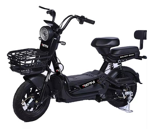 Bicicleta Eletrica Scotter 600w Aro 14 Bateria 20ah Vel 32km/h