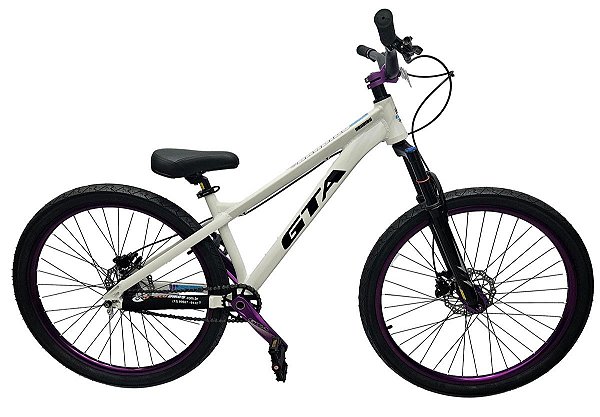 Bicicleta 26 Freeride Gta Gravity Aluminio Grau Manobras Cubo Barulhento