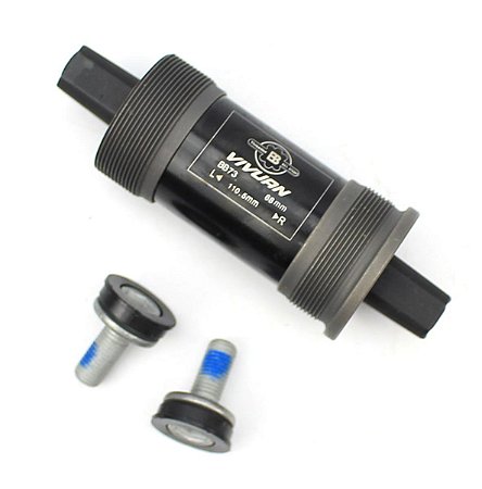 Movimento Central Bike Vicini 110.5mm 34.7 Ponta Quadrada Speed/MTB