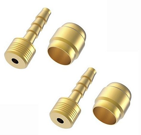 2x Conectores Olivas e Insert Para Freios À Disco Hidráulico Sram Avid Elixir