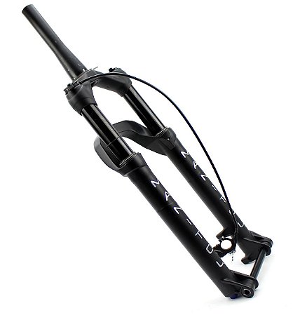 Suspensão Manitou Machete Air - 100mm de curso - trava no guidão - 15x110mm Boost