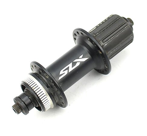 Cubo Traseiro Shimano SLX M7000 Eixo 10x135mm Blocagem 32 Furos - USADO