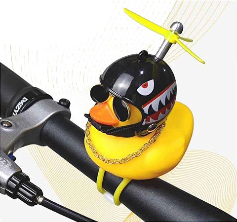 Buzina Pato Bike Sino De Guidão Bicicleta Moto Patinho Modelos Sortidos
