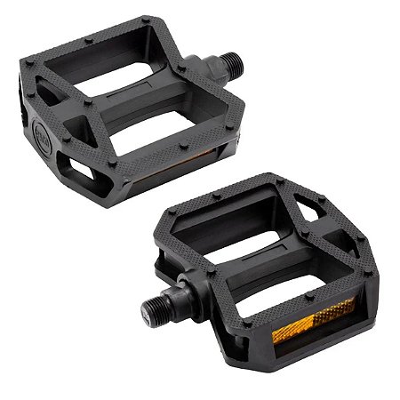 Pedal Plataforma Bicicleta  Paco 1/2 Rosca Fina Com Esfera