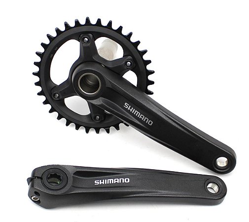 Pedivela Bicicleta Shimano MT510 Coroa 34d BCD 96mm Assimétrico Integrado