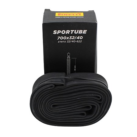 Câmara De Ar Pirelli 700 x 32/40 Válvula Presta 48mm p/ Bicicleta Speed Road Gravel 29