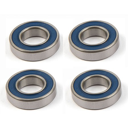 Kit 4 Rolamentos Enduro 6800 LLB 10x19x5mm Para Rodas Cubos e Partes Bicicleta