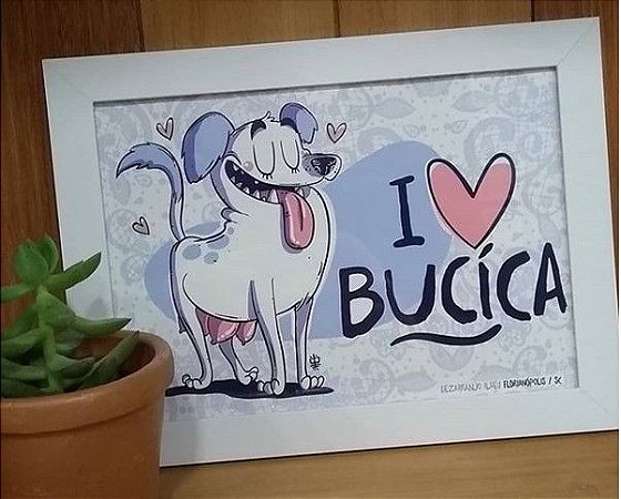 Quadrinho - I Love Bucica