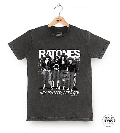 Camiseta Marmorizada - Ratones