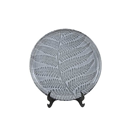 JOGO 2 PRATOS DE SOBREMESA BIO STONEWARE FLOEMA EM CERÂMICA 21,5 CM MESA POSTA