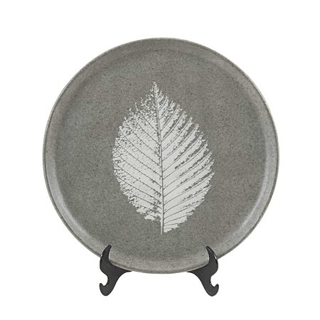 JOGO 2 PRATOS DE SOBREMESA LINHA BIO SEIVA EM CERAMICA VERDE 21,5 CM MESA POSTA