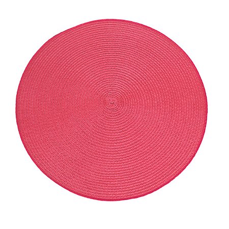 KIT 2 SOUSPLATS REDONDO EM PVC 38 CM MESA POSTA